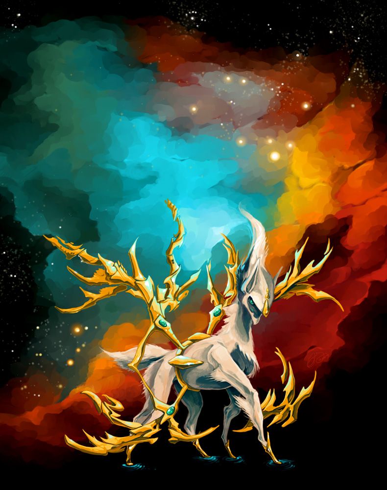 Arceussssss (this pic has a lovely color scheme)