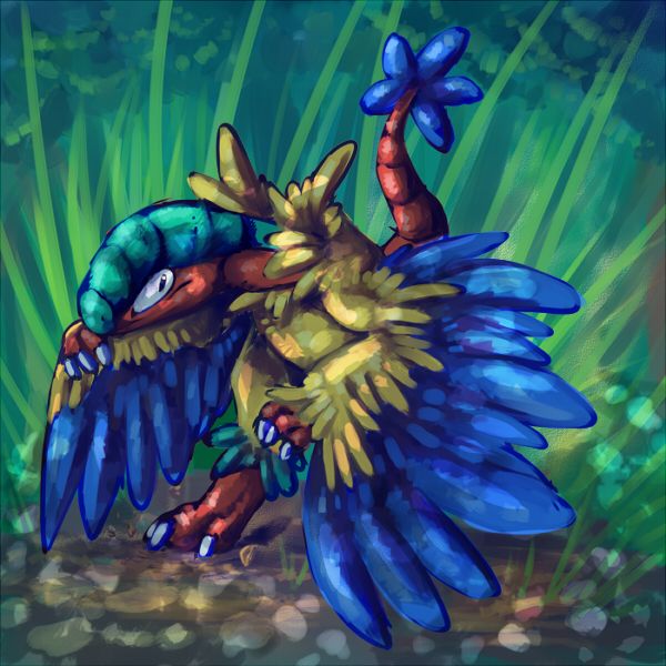 Archeops is my new favourite Pokemon! It's got such a cool design and such great stats and it's an Archaeopteryx (well, Microraptor technically).
