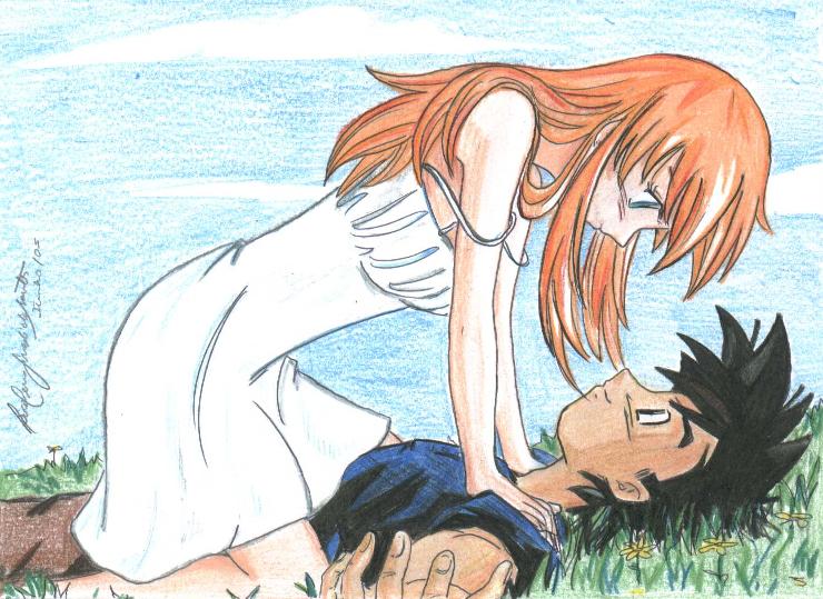 Ash and Misty from Meu Anjo by MajinLu