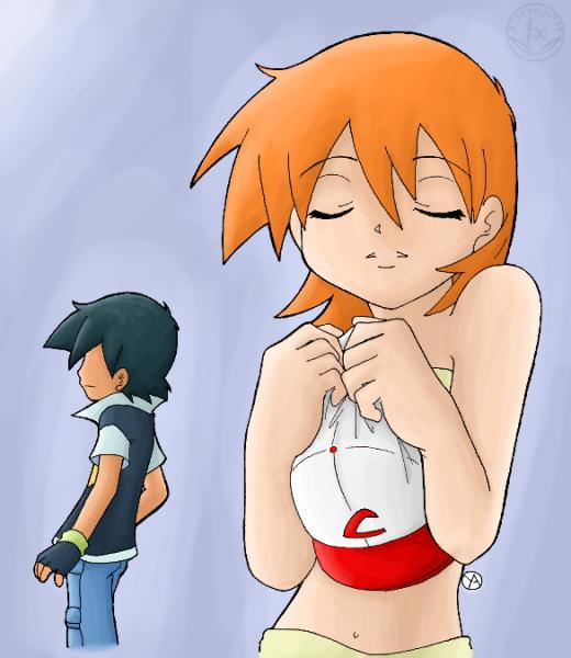 Ash e Misty   Capello coloring by DragoN FX