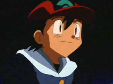 Ash... Smiling