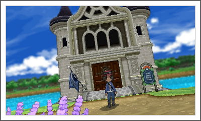 At the Battle Chateau; Pokemon Y
