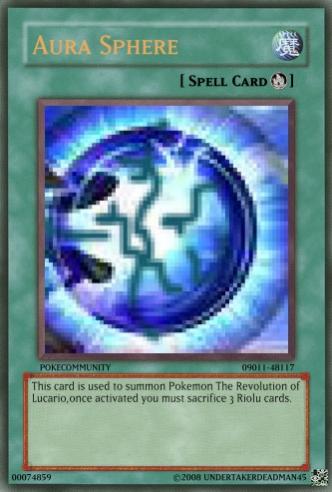 Aura Sphere Yugioh Card