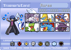 Aurac's Trainer Card