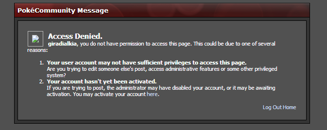 Basically PC's splash-screen for me. I keep absent-mindedly using my old Moderated Threads bookmark as a shortcut to the site, lol.