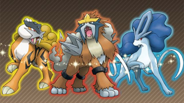 Beast Trio   Raikou, Entei & Suicune