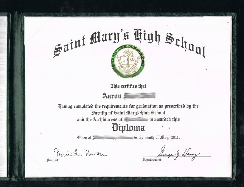 Been meaning to upload this for a while now. 

But long story short, a year and half ago I was suppose to graduate high school , but failed a  class. 