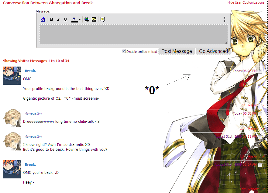 Best 'conversation' background evarr. <3