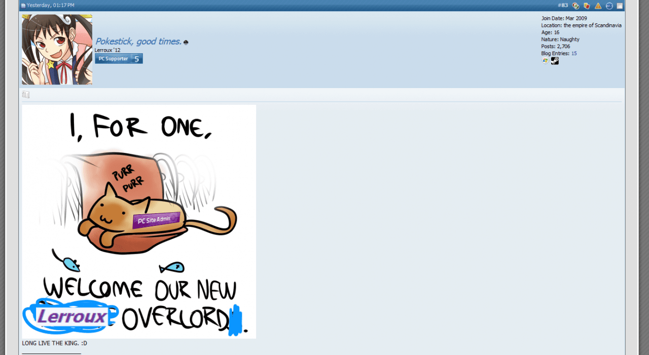 Best post of the day.
