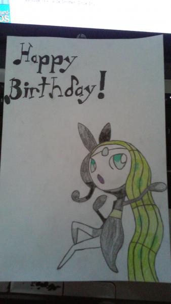 Birthday card for my grandma!