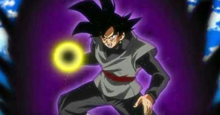 Black Goku Power Blast