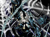 Black Spiderman

Well he isn't a hero. But come on, its the cool Black Spiderman