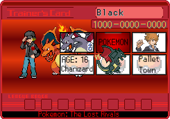 Black Trainer Card