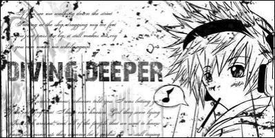 Black & white diving deeper theme made by Chikara.