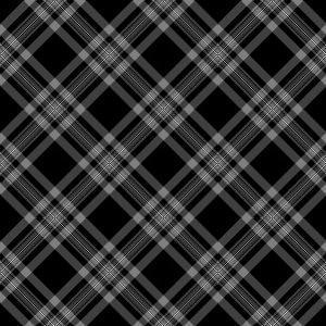 black white plaid