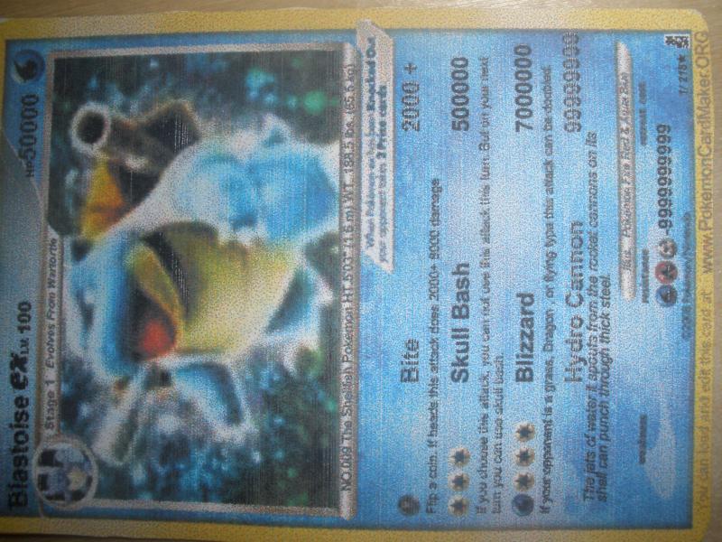 Blastoise ex