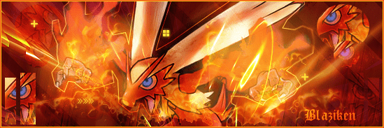 Blaziken banner, again