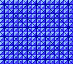 Blue blocks.