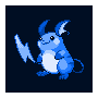 Blue Raichu.