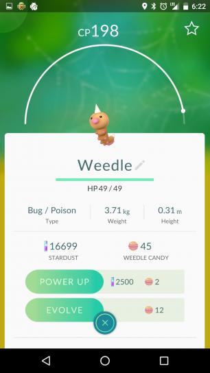 Blue Weedle