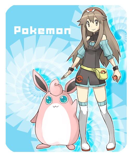 Blue with Wigglytuff.