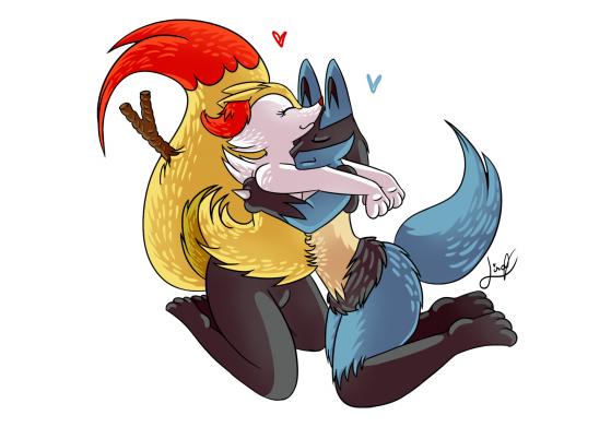 Braixen & Lucario

A commission from BlueReaper47~