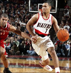 Brandon Roy of the Portland Trail Blazers