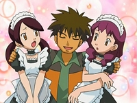 Brock the playboy. :P