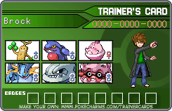 Brocks team is sort of the same with the addition of his Marshtomp who evolved into Swampert while in Sinnoh he also got back his Forretress and Steel