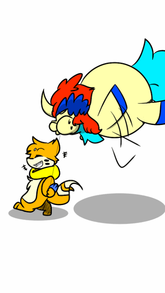 Buizel and the Keldeo Balloon