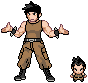 Cameron (Normal Gym Leader), first gym leader you face.