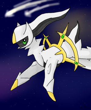 cartoon arceus