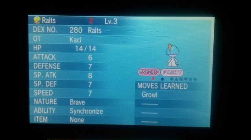 Caught on 11/2 after 4 DexNav encounters