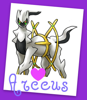 'Cause Arceus is amazing. 'Nuff said.
