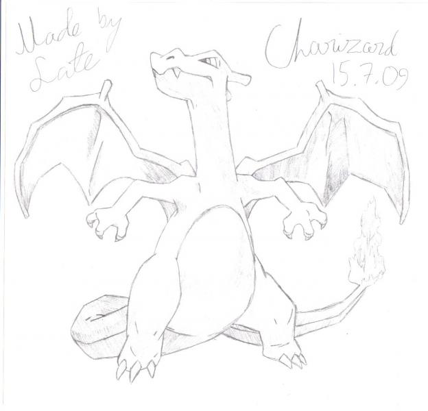 Charizard new

New Charizard, it's somehow better than old one :D