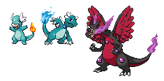Charmader X Dratini Evo line