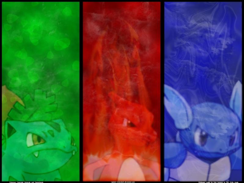 charmeleon wartortle ivysaur