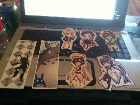 Charms and bookmarks!