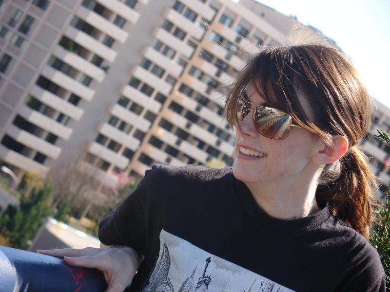 Check out that reflection! I love my shades =D