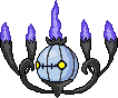 Chendelure is cool. This pixelart isn't.

I do not own Chandelure. I only made the sprite.