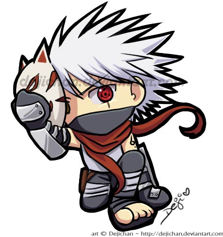 Chibi ANBU Kakashi
