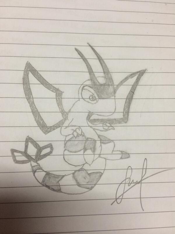 Chibi Flygon (Drawing)