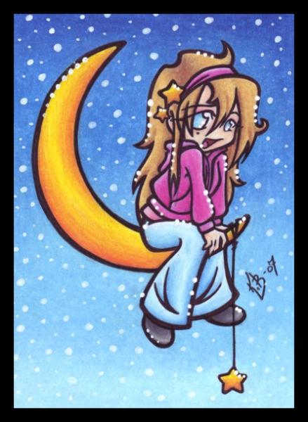 Chibi me by BlueUndine