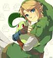 Chikorita and Link
