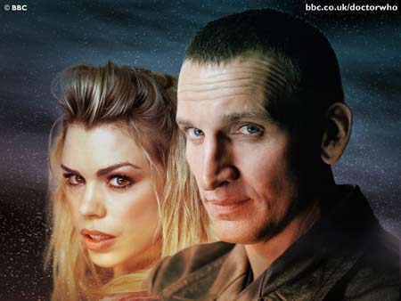 Chris Eccleston 9th doctor and companion rose
