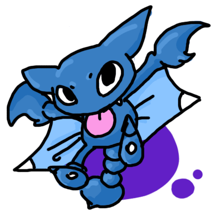 Clair the shiny gligar by MidoriKappa