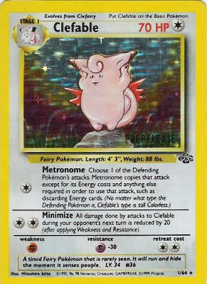 Clefable - Prerelease