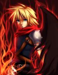 Cloud   Burning Flames by Senra
