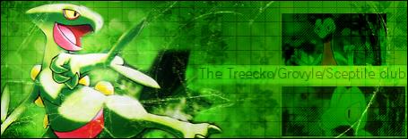 Club banner - The Treecko, Grovyle, Sceptile Club