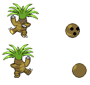 Coconot (smaller), Palmish (larger)